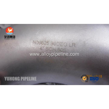 ASTM B366 Alloy 625 Nickel Alloy Elbow B16.9